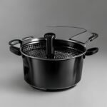 deep fryer pot with basket set