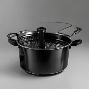 deep fryer pot with basket set
