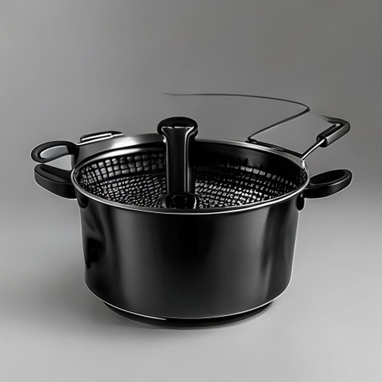 deep fryer pot with basket set deep fryer pot with basket set