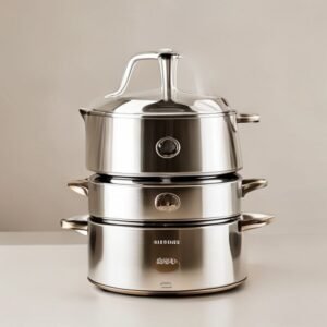 multi tier steamer pot set
