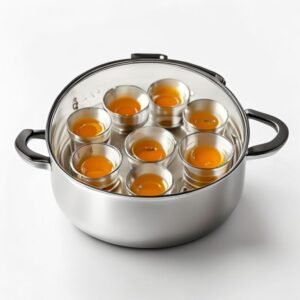 non stick 4 cup egg poacher pan