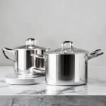 rivn co 10 piece professional stainless steel cookware set